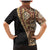 Samoan Siapo Family Matching Mermaid Dress and Hawaiian Shirt Tatau Pattern Half Style Retro Mode LT03 - Polynesian Pride