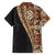 Samoan Siapo Family Matching Puletasi and Hawaiian Shirt Tatau Pattern Half Style Retro Mode LT03 - Polynesian Pride