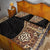 Samoan Siapo Quilt Bed Set Tatau Pattern Half Style Retro Mode LT03 - Polynesian Pride