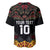 Custom New Zealand Rugby Baseball Jersey Black Fern Maori Tribal Pattern LT03 - Polynesian Pride