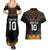 Custom New Zealand Rugby Couples Matching Summer Maxi Dress and Hawaiian Shirt Black Fern Maori Tribal Pattern LT03 - Polynesian Pride