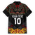 Custom New Zealand Rugby Hawaiian Shirt Black Fern Maori Tribal Pattern LT03 - Polynesian Pride