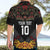 Custom New Zealand Rugby Hawaiian Shirt Black Fern Maori Tribal Pattern LT03 - Polynesian Pride