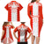 Custom Tonga Rugby Family Matching Long Sleeve Bodycon Dress and Hawaiian Shirt Ikale Tahi Ngatu Tribal Pattern LT03