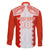 Custom Tonga Rugby Family Matching Long Sleeve Bodycon Dress and Hawaiian Shirt Ikale Tahi Ngatu Tribal Pattern LT03