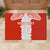 Custom Tonga Rugby Rubber Doormat Ikale Tahi Ngatu Tribal Pattern