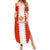 Custom Tonga Rugby Summer Maxi Dress Ikale Tahi Ngatu Tribal Pattern LT03