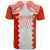 Custom Tonga Rugby T Shirt Ikale Tahi Ngatu Tribal Pattern LT03