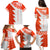 Custom Tonga Rugby Family Matching Puletasi and Hawaiian Shirt Ikale Tahi Ngatu Tribal Pattern Half Style LT03