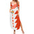 Custom Tonga Rugby Summer Maxi Dress Ikale Tahi Ngatu Tribal Pattern Half Style LT03