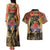 Australia and New Zealand ANZAC Day Couples Matching Tank Maxi Dress and Hawaiian Shirt Kangaroo and Kiwi Bird Soldier-Honor and Remember Vintage Style