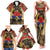 Australia and New Zealand ANZAC Day Family Matching Tank Maxi Dress and Hawaiian Shirt Kangaroo and Kiwi Bird Soldier-Honor and Remember Vintage Style