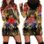 Australia and New Zealand ANZAC Day Hoodie Dress Kangaroo and Kiwi Bird Soldier-Honor and Remember Vintage Style