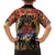 Australia and New Zealand ANZAC Day Kid Hawaiian Shirt Kangaroo and Kiwi Bird Soldier-Honor and Remember Vintage Style