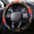 Australia and New Zealand ANZAC Day Steering Wheel Cover Kangaroo and Kiwi Bird Soldier-Honor and Remember Vintage Style