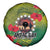 Cook Islands ANDAC Day Spare Tire Cover Honor and Remember Soliders-Forever in My Thoughts Grunge Style