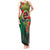 Cook Islands ANDAC Day Tank Maxi Dress Honor and Remember Soliders-Forever in My Thoughts Grunge Style