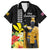 Hawaii King Kamehameha Day Hawaiian Shirt Kanaka Maoli Hibiscus Flower and Kakau Pattern