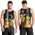 Hawaii King Kamehameha Day Men Tank Top Kanaka Maoli Hibiscus Flower and Kakau Pattern