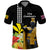 Hawaii King Kamehameha Day Polo Shirt Kanaka Maoli Hibiscus Flower and Kakau Pattern