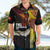 Papua New Guinea Remembrance Day Hawaiian Shirt Bird of Paradise Plumeria Flower and Polynesian Pattern