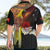 Papua New Guinea Remembrance Day Hawaiian Shirt Bird of Paradise Plumeria Flower and Polynesian Pattern