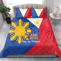 Philippines Independence Day Bedding Set Araw ng Kalayaan Polynesian Sun and YAKAN Pattern LT03 - Polynesian Pride