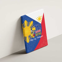 Philippines Independence Day Canvas Wall Art Araw ng Kalayaan Polynesian Sun and YAKAN Pattern LT03 - Polynesian Pride