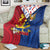 Philippines Independence Day 126th Anniversary Blanket Polynesian Pattern National Flag Style