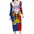 Philippines Independence Day 126th Anniversary Family Matching Long Sleeve Bodycon Dress and Hawaiian Shirt Polynesian Pattern National Flag Style