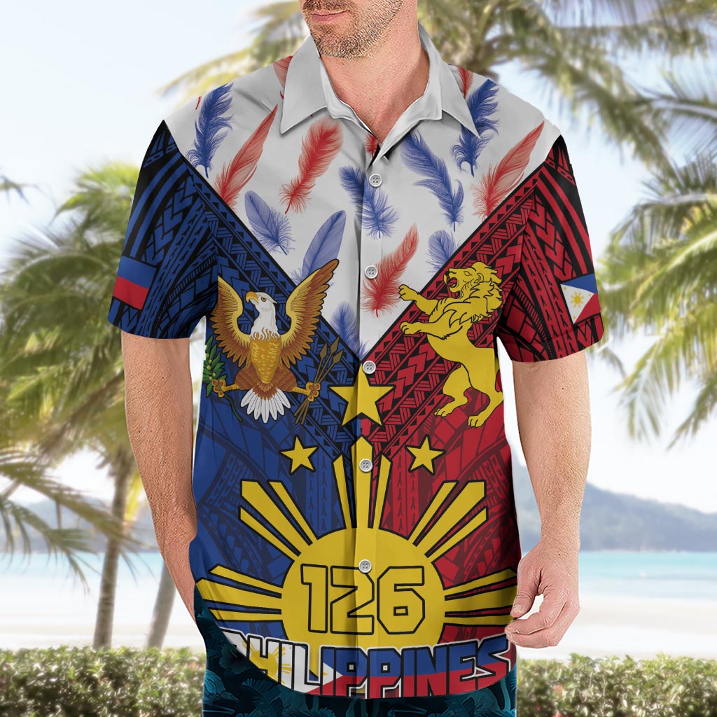 Philippines Independence Day 126th Anniversary Hawaiian Shirt Polynesian Pattern National Flag Style LT03 - Polynesian Pride