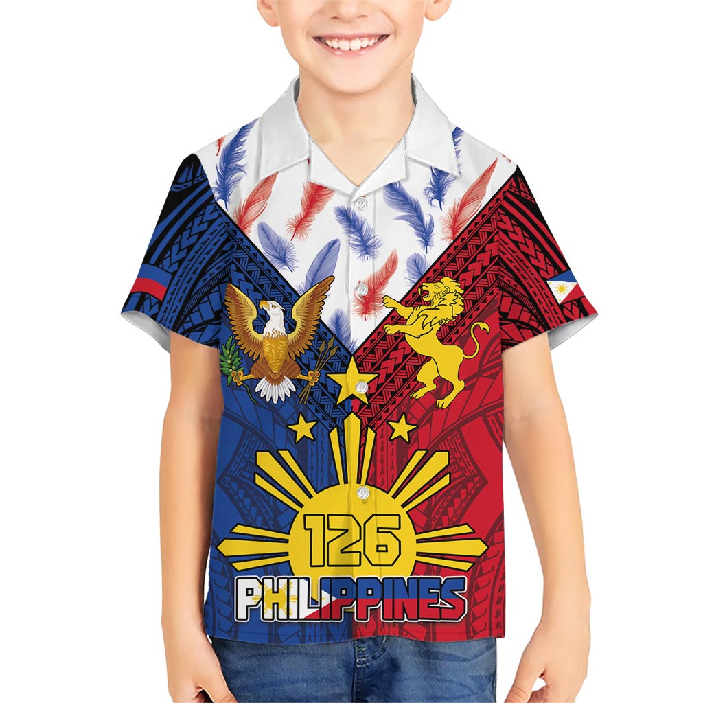 Philippines Independence Day 126th Anniversary Hawaiian Shirt Polynesian Pattern National Flag Style LT03 - Polynesian Pride