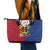 Philippines Independence Day 126th Anniversary Leather Tote Bag Polynesian Pattern National Flag Style