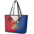 Philippines Independence Day 126th Anniversary Leather Tote Bag Polynesian Pattern National Flag Style