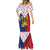 Philippines Independence Day 126th Anniversary Mermaid Dress Polynesian Pattern National Flag Style