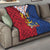 Philippines Independence Day 126th Anniversary Quilt Polynesian Pattern National Flag Style