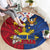 Philippines Independence Day 126th Anniversary Round Carpet Polynesian Pattern National Flag Style