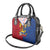 Philippines Independence Day 126th Anniversary Shoulder Handbag Polynesian Pattern National Flag Style