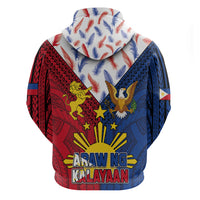 Philippines Independence Day 126th Anniversary Zip Hoodie Polynesian Pattern National Flag Style LT03 - Polynesian Pride