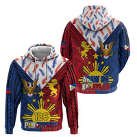 Philippines Independence Day 126th Anniversary Zip Hoodie Polynesian Pattern National Flag Style LT03 - Polynesian Pride