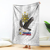 Philippines Eagle Week Blanket Polynesian Pattern Barong Style LT03 - Polynesian Pride