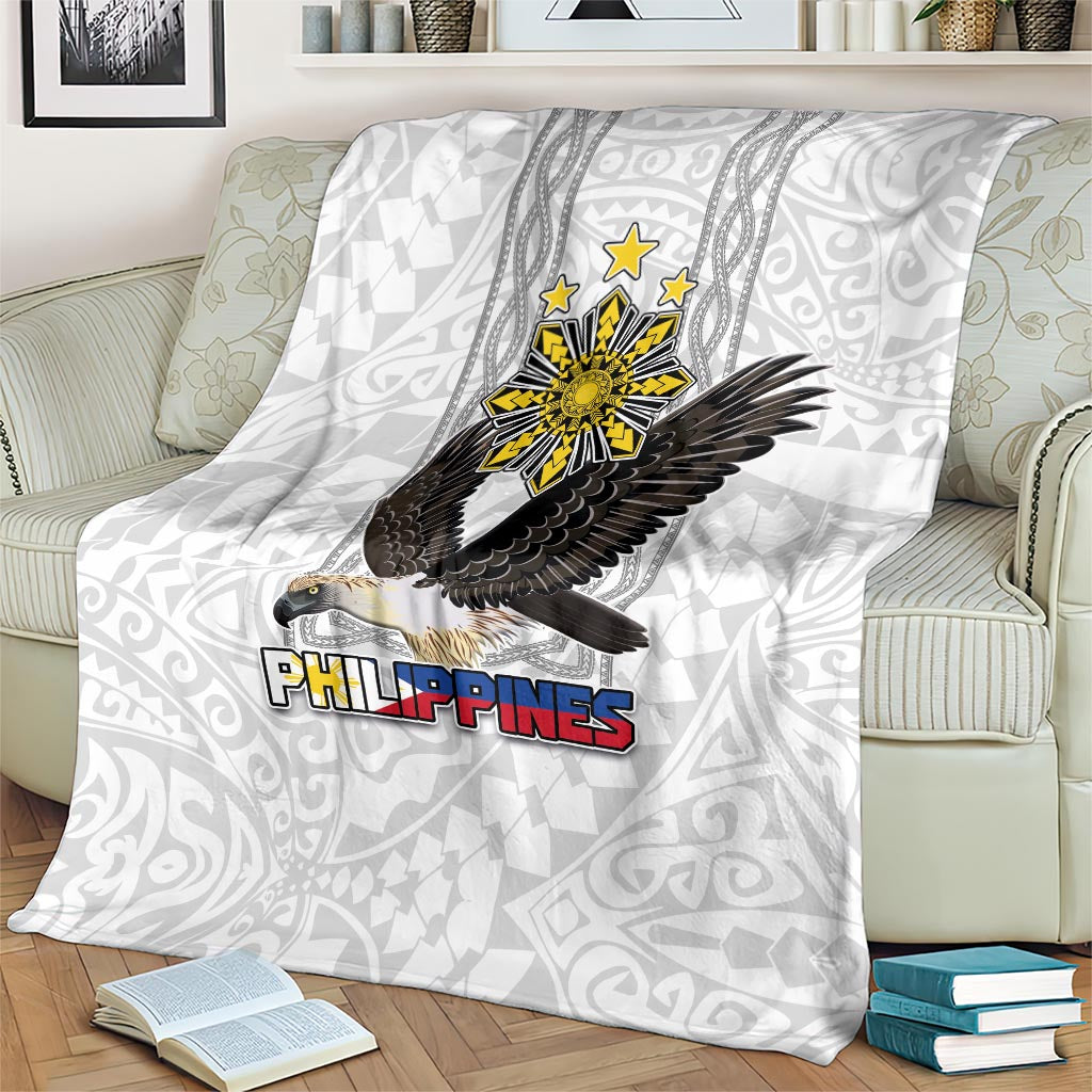 Philippines Eagle Week Blanket Polynesian Pattern Barong Style LT03 - Polynesian Pride