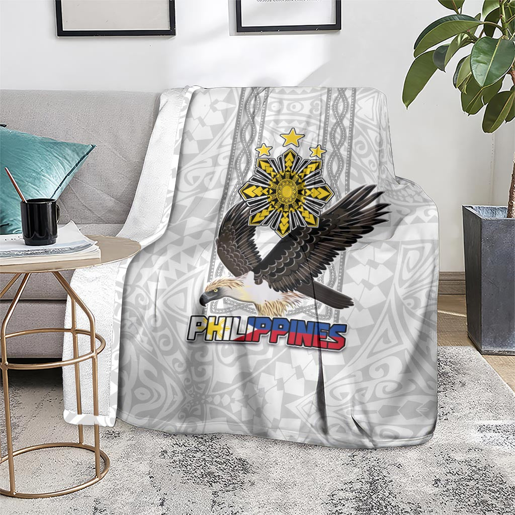 Philippines Eagle Week Blanket Polynesian Pattern Barong Style LT03 - Polynesian Pride