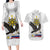 Philippines Eagle Week Couples Matching Long Sleeve Bodycon Dress and Hawaiian Shirt Polynesian Pattern Barong Style