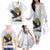 Philippines Eagle Week Family Matching Off The Shoulder Long Sleeve Dress and Hawaiian Shirt Polynesian Pattern Barong Style