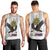 Philippines Eagle Week Men Tank Top Polynesian Pattern Barong Style