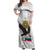 Philippines Eagle Week Off Shoulder Maxi Dress Polynesian Pattern Barong Style