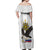 Philippines Eagle Week Off Shoulder Maxi Dress Polynesian Pattern Barong Style