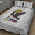 Philippines Eagle Week Quilt Bed Set Polynesian Pattern Barong Style