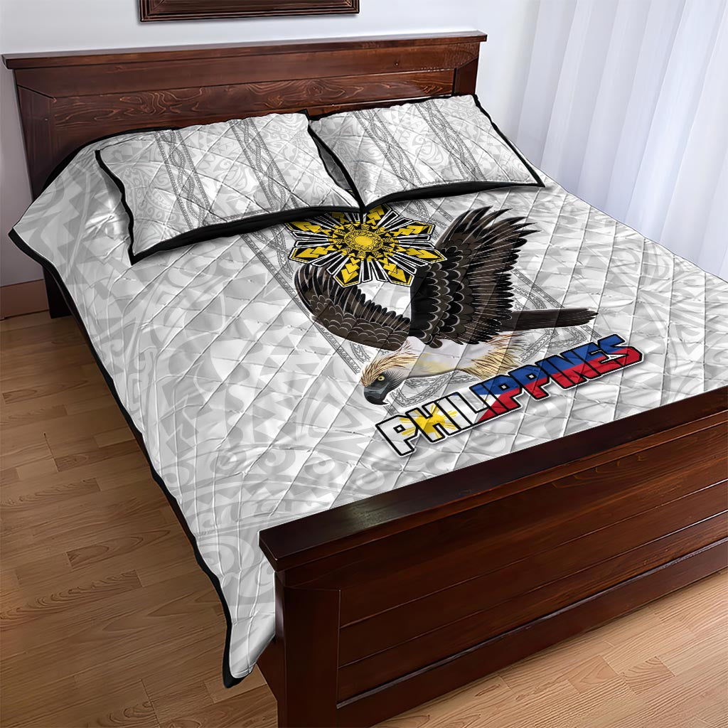 Philippines Eagle Week Quilt Bed Set Polynesian Pattern Barong Style LT03 - Polynesian Pride